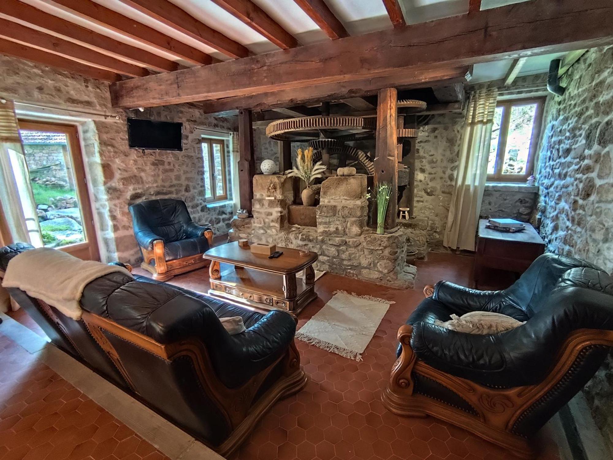 Authentique Moulin Tout Inclus-Moulin De Lavaugarde Thauron Ngoại thất bức ảnh